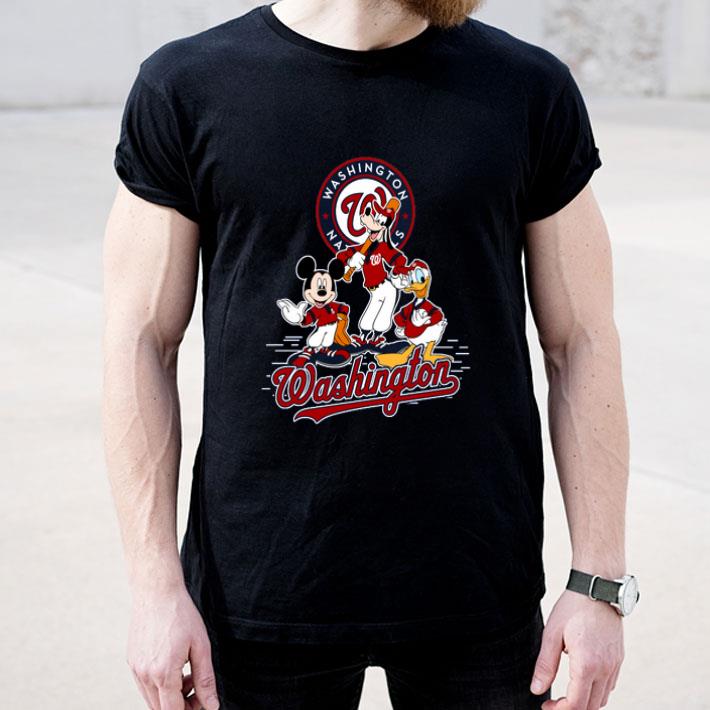 Washington Nationals Mickey Donald And Goofy Baseball shirt 4 - Washington Nationals Mickey Donald And Goofy Baseball shirt