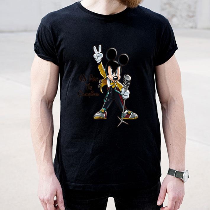 We Are The Champions Queen Mickey Freddie Mercury shirt 4 - We Are The Champions Queen Mickey Freddie Mercury shirt