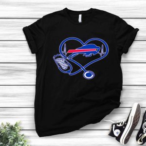 Nice Nurse Heart Buffalo Bills shirt