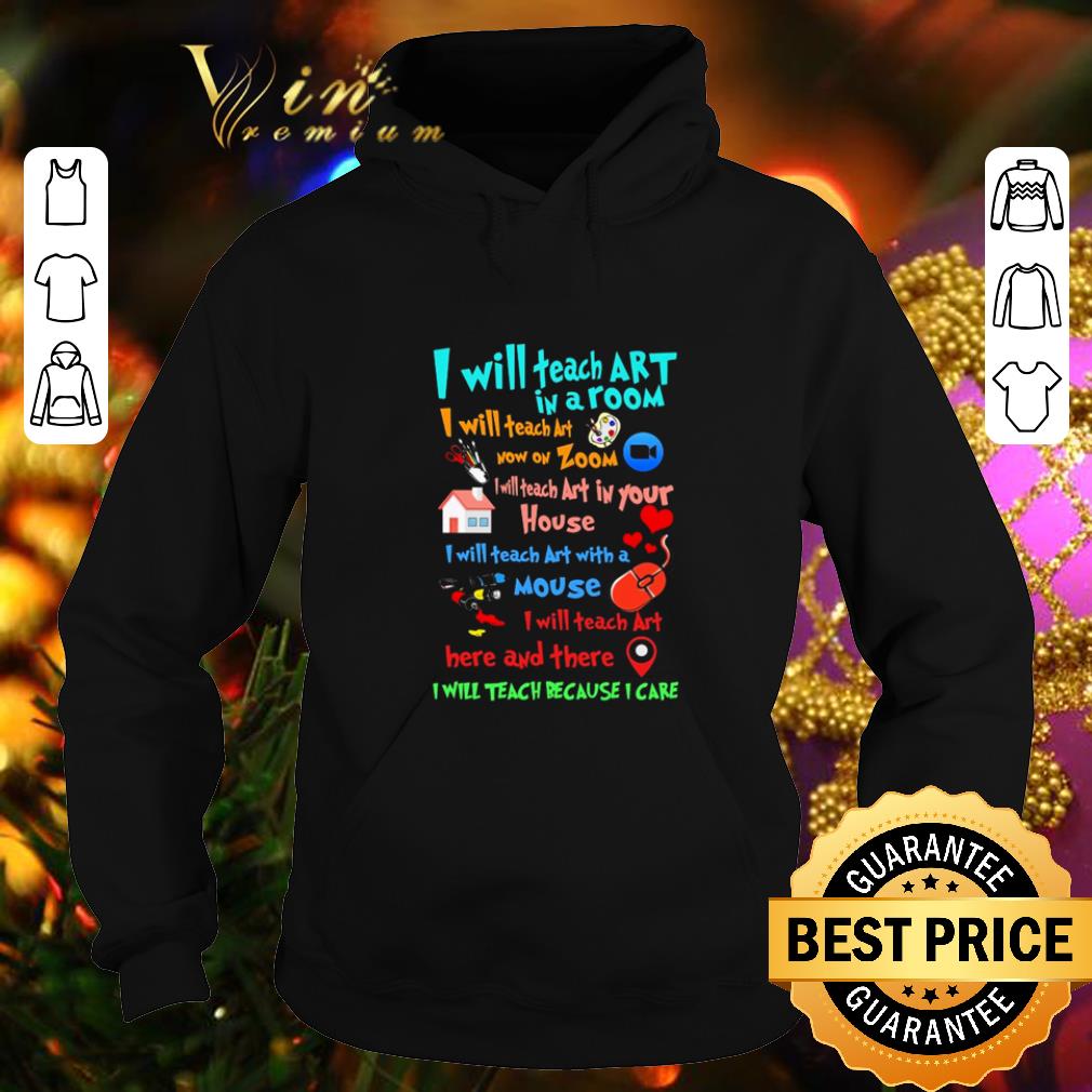 1287ddd2 top i will teach art in a room i will teach art now on zoom mouse shirt 4 - Top I will teach art in a room I will teach art now on zoom mouse shirt