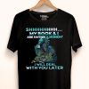 Hot Dragon Shh My Book And I Are Having A Moment Deal With You Later shirt