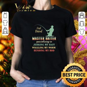 Premium Capt David Master Baiter Specializing In Jerking My Bait vintage shirt 1