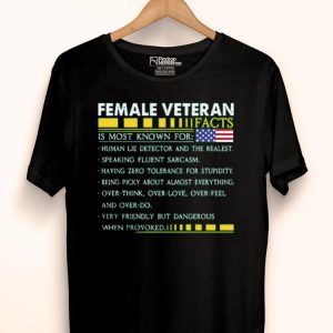 Nice Female Veteran Is Most Known For Human Lie Detector And The Realest Shirt
