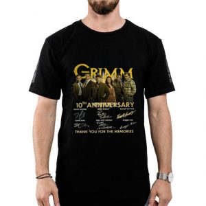 Hot Grimm 10th Anniversary Thank You For The Memories Signature shirt