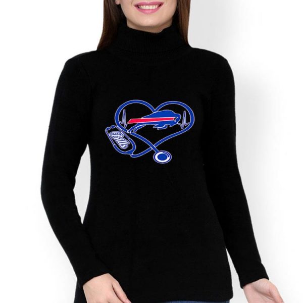 Nice Nurse Heart Buffalo Bills shirt
