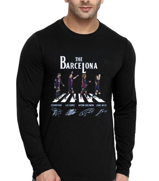 The Barcelona Signature Abbey Road The Beatles shirt 4 - The Barcelona Signature Abbey Road The Beatles shirt
