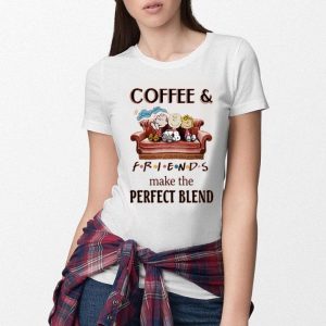 Hot Coffee And Peanuts Friends Make The Perfect Blend shirt