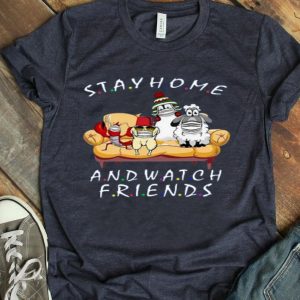 Top Covid 19 Friends Tv Show Stay Home And Watch Friends shirt
