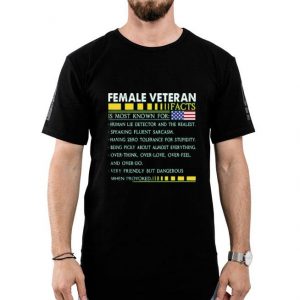 Nice Female Veteran Is Most Known For Human Lie Detector And The Realest Shirt