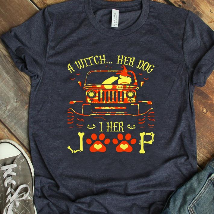 Halloween A Witch Her Dog I Her Jeep