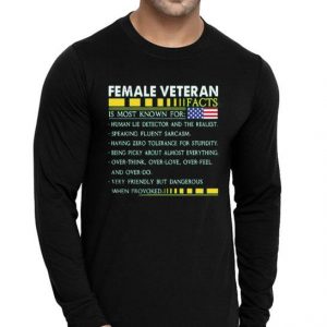 Nice Female Veteran Is Most Known For Human Lie Detector And The Realest Shirt