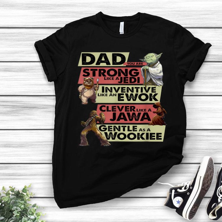 Star Wars Characteristics Dad Panel Stack Shirt