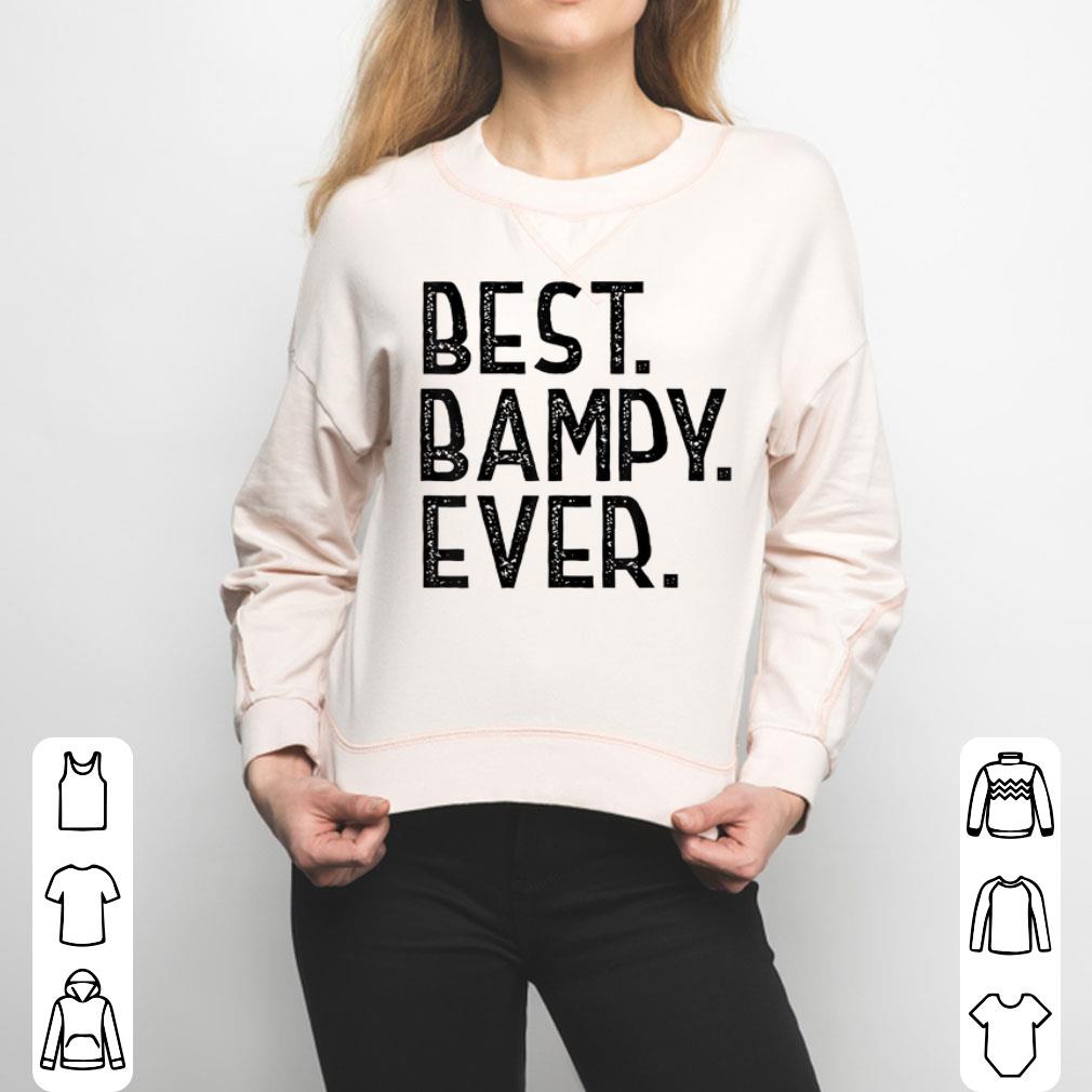 Best Bampy Ever Father's Day Gift for Grandad Shirt