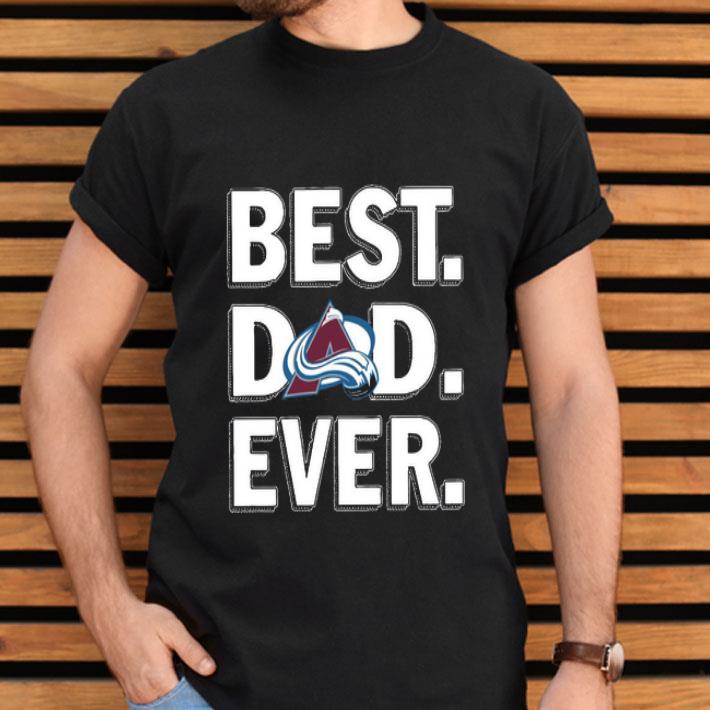 Best Dad Ever Colorado Avalanche Shirt
