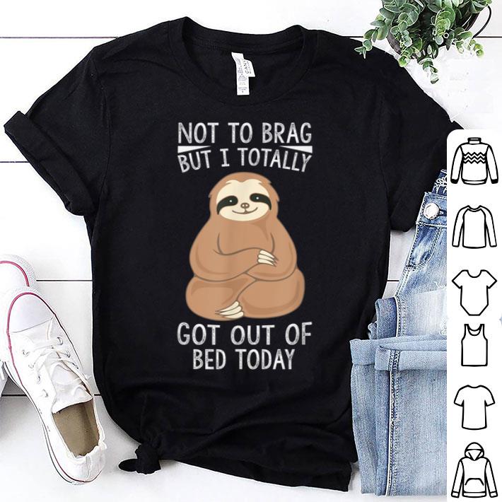 Sloth For Lazy People Who Love To Sleep Shirt