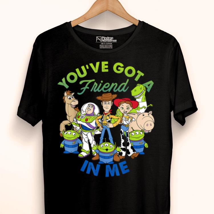 Disney Pixar Toy Story Cartoon Group Shot Graphic Shirt