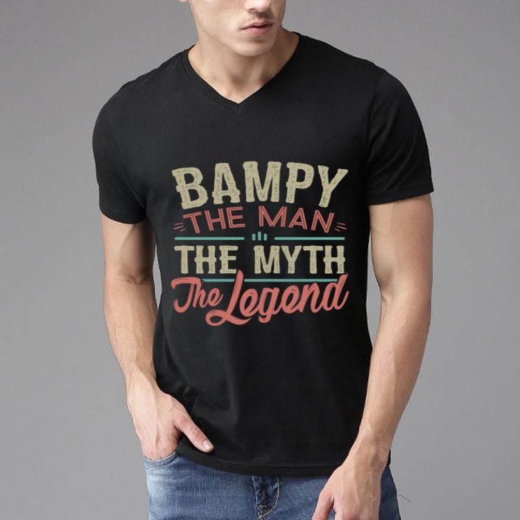 Bampy Gifts from Grandchildren Bampy the Legend Father's Day Shirt