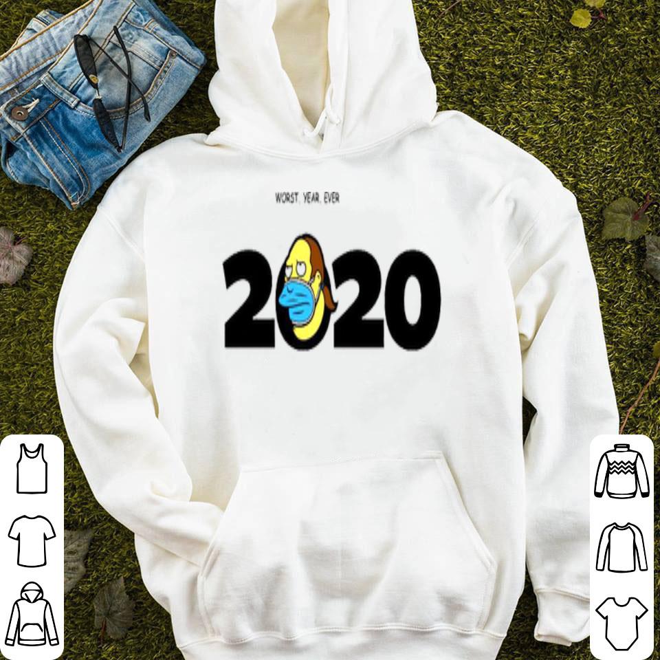 Jeff Albertson Face Mask Worst Year Ever 2020 Shirt