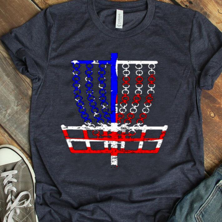 Disc Golf Flag Disc Golf Basket Shirt