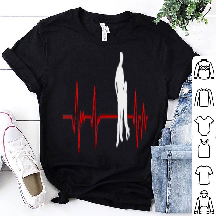 Father And Son Heartbeat Shirt