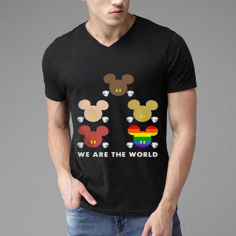 LGBT Mickey We Are The World Shirt