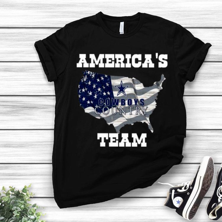 America’s Team Cowboys Country Flag Shirt