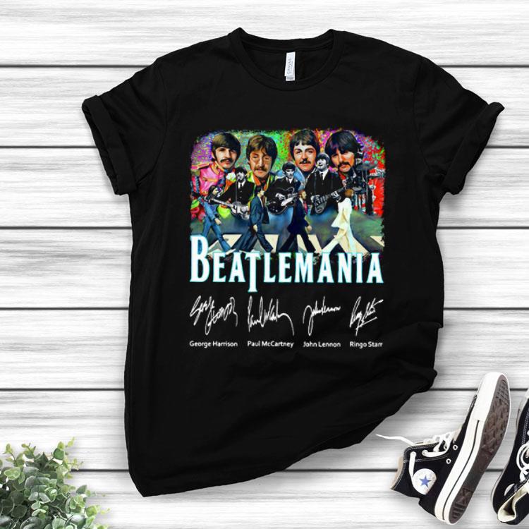 The Beatles Beatlemania Signature Shirt