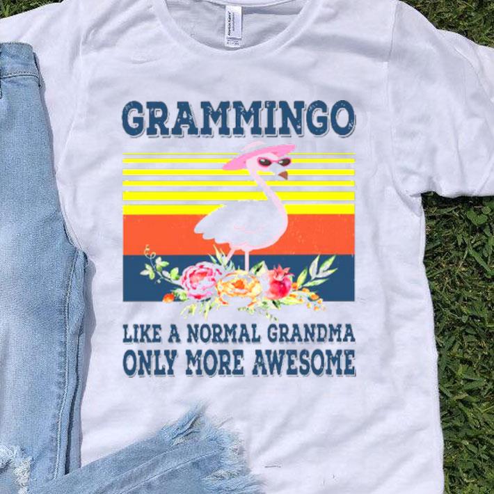 Grammingo Like A Normal Grandma Only More Awesome Vintage Shirt