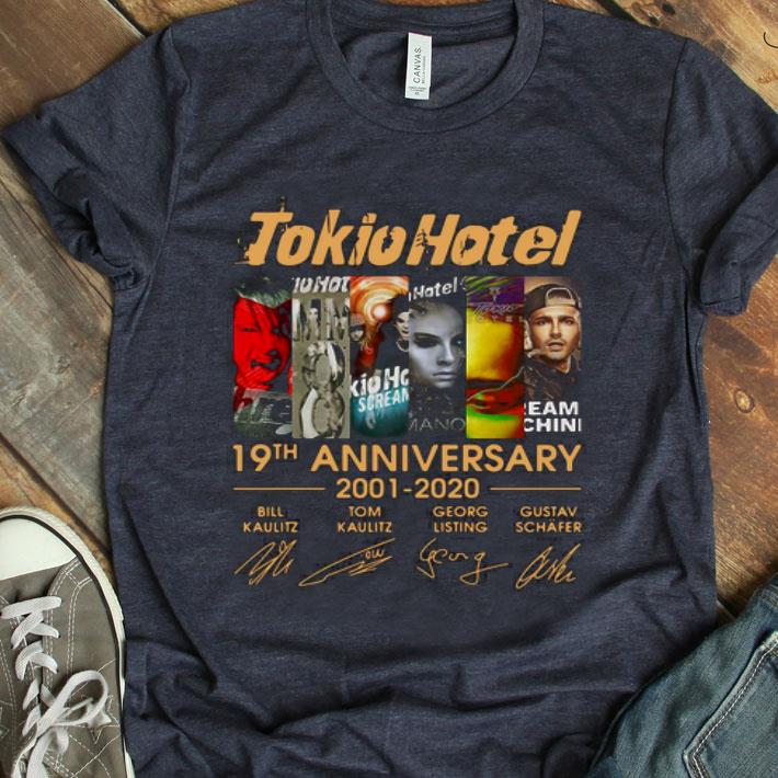 Tokio Hotel 19th Anniversary 2001 2020 Signatures Shirt