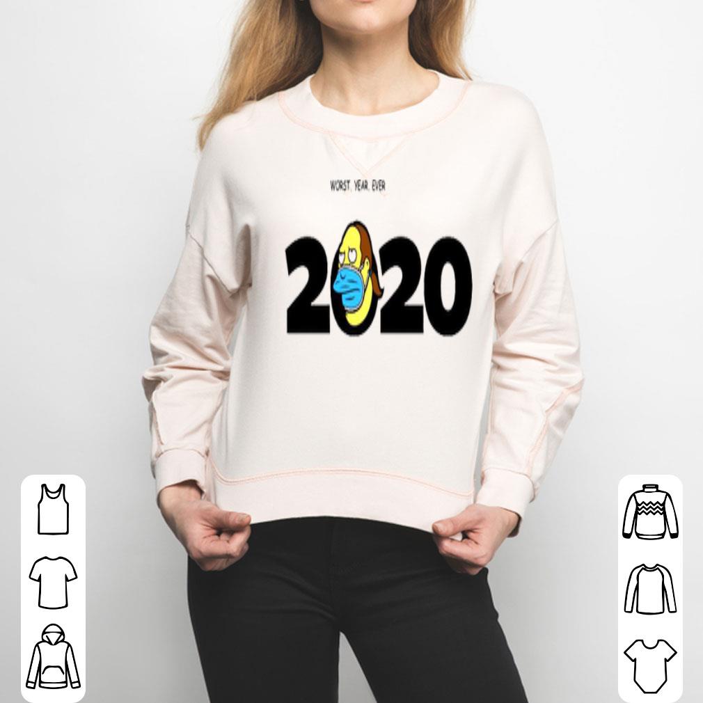 Jeff Albertson Face Mask Worst Year Ever 2020 Shirt