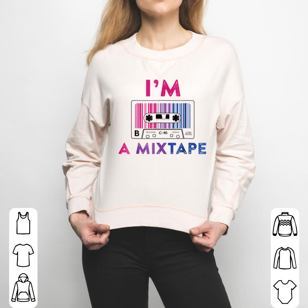 I'm A Mixtape Bisexual Pride LGBT Lesbian Gay Flag Shirt