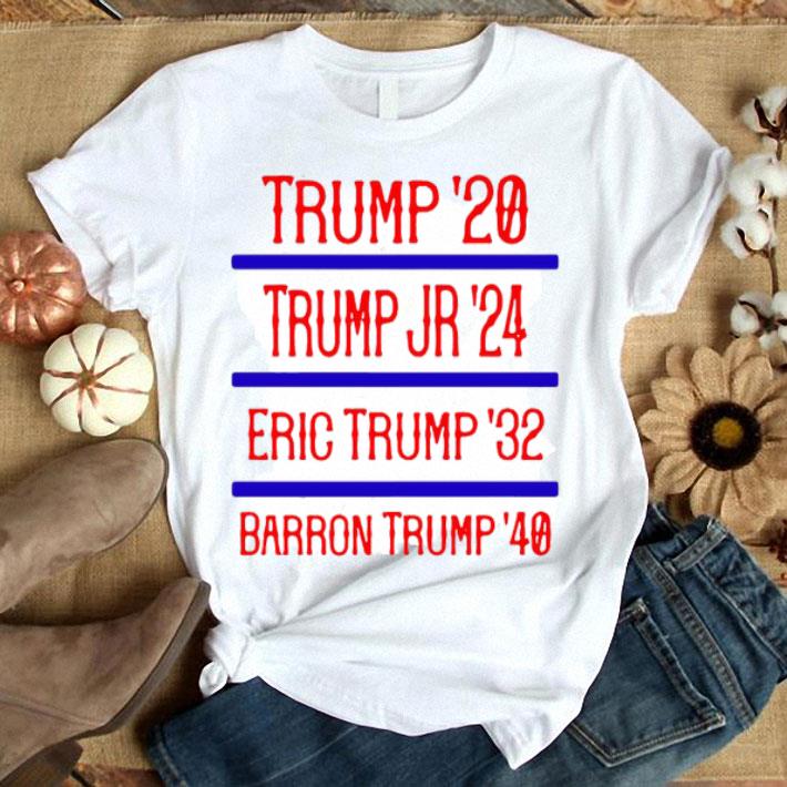 Trump ’20 Trump Jr ’24 Eric Trump ’32 Barron Trump ’40 Shirt