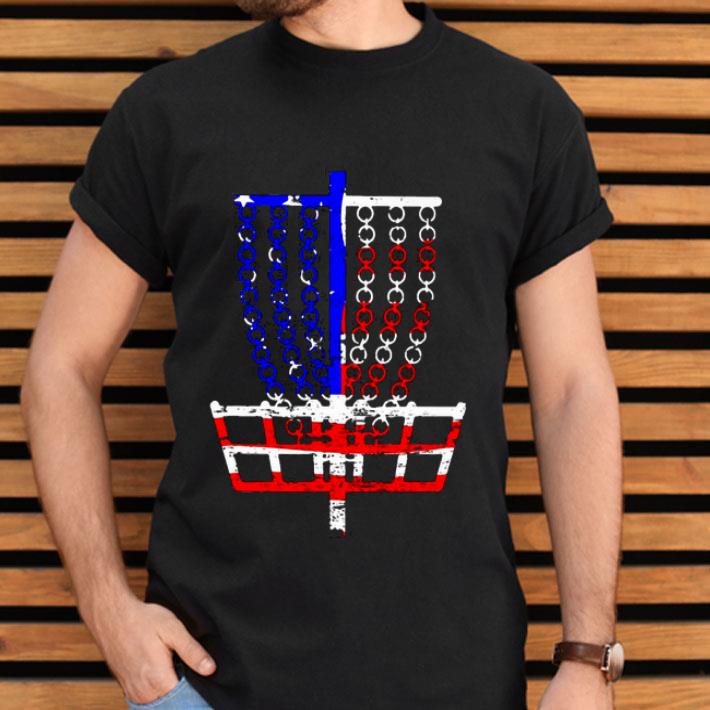 Disc Golf Flag Disc Golf Basket Shirt