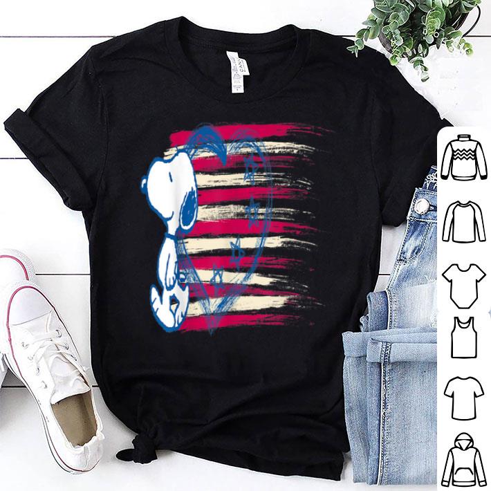 Snoopy Love July 4th USA America Shirt