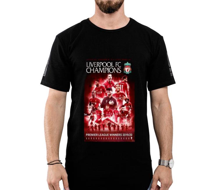 Liverpool Fc Champions Premier League Winner 2019 20 Shirt