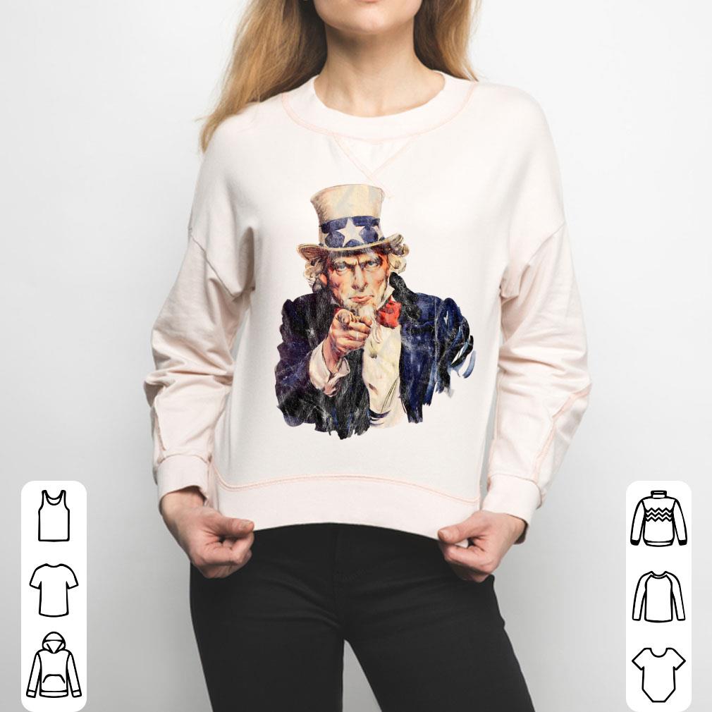 Uncle Sam 4th Of July Patriotic American Pride Retro Vintage Shirt