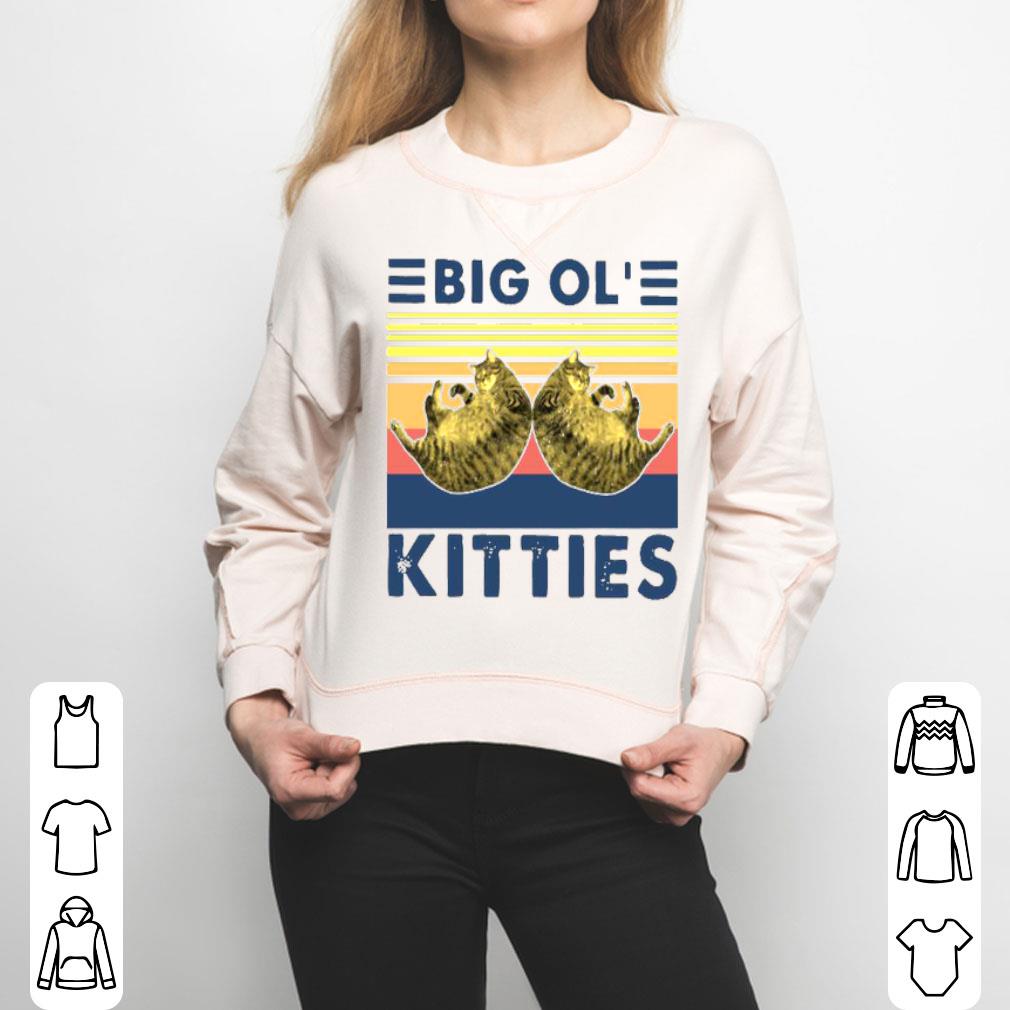 Cats Big Ol’ Kitties Vintage Shirt