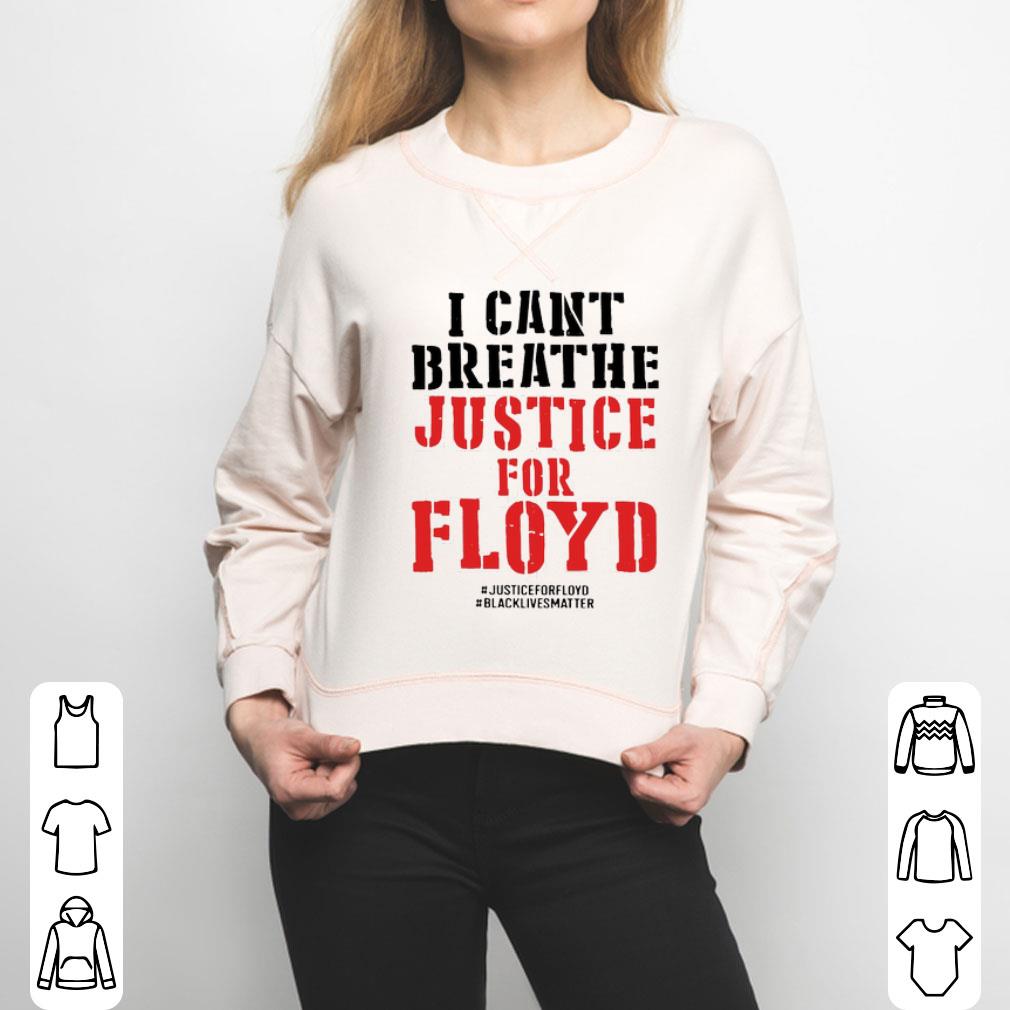I Can’t Breathe Justice For Floyd Shirt