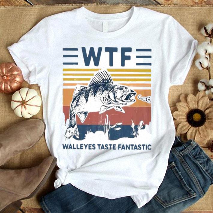 WTF Walleye Taste Fantastic Vintage Shirt