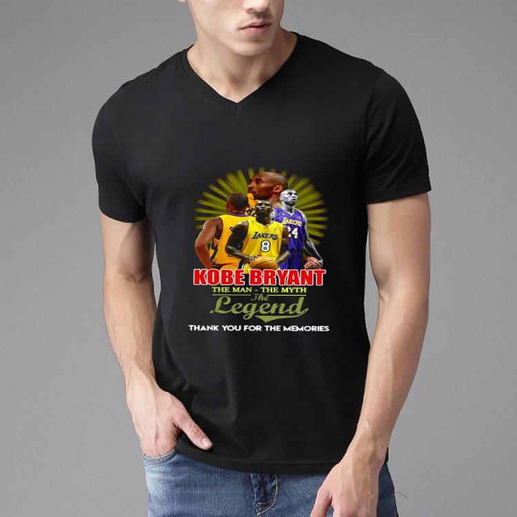 Kobe Bryant The Man The Myth The Legend Thank You For The Memories.png Shirt