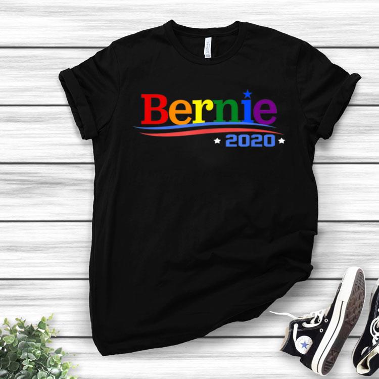 Bernie 2020 Sanders LGBTQ Rainbow Shirt