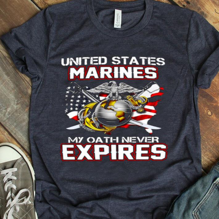 United States Marines My Oath Never Expires Shirt