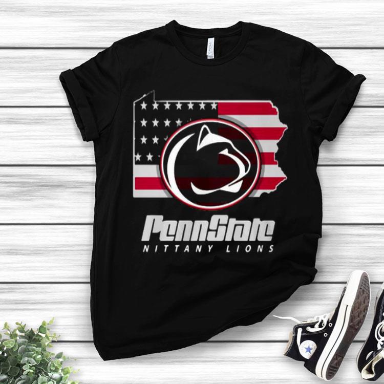 Penn State Nittany Lions American Flag Shirt