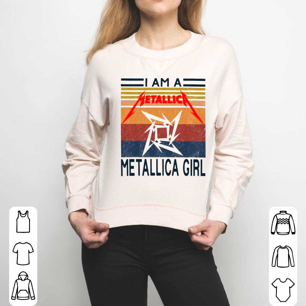 I Am A Metallica Girl Vintage Shirt