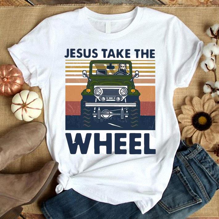 Jesus Take The Wheel Vintage Shirt