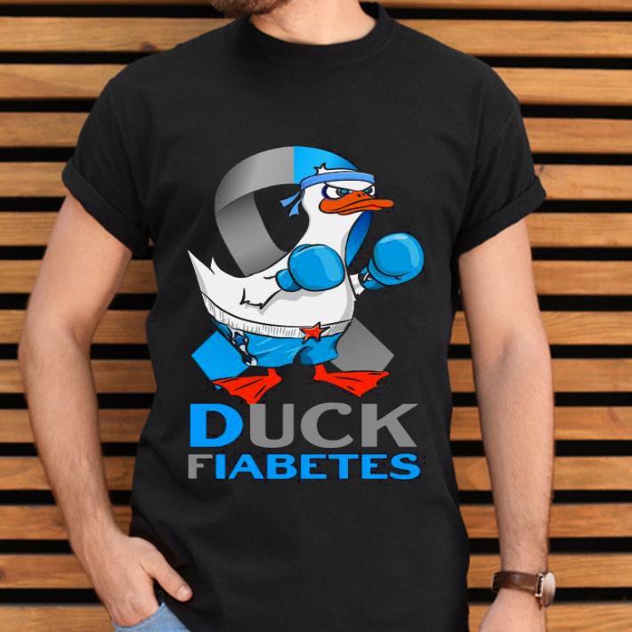 Duck Fiabetes Cancer Awareness Shirt