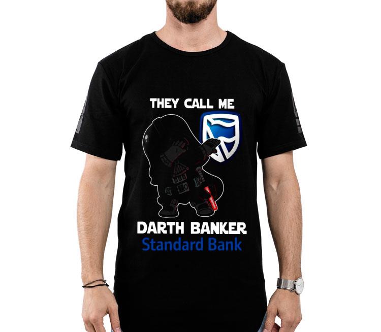 Star War Darth Vader They Call Me Darth Banker Standard Bank Shirt