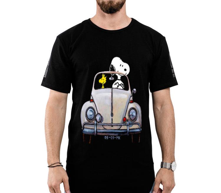 Snoopy And Woodstock Driving 09 09 Mk Shirt