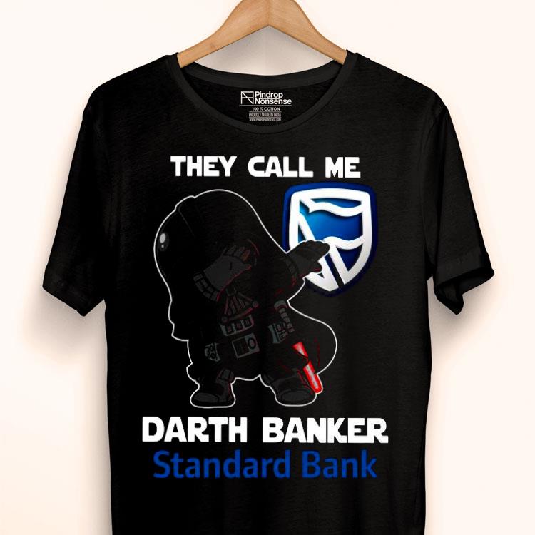 Star War Darth Vader They Call Me Darth Banker Standard Bank Shirt