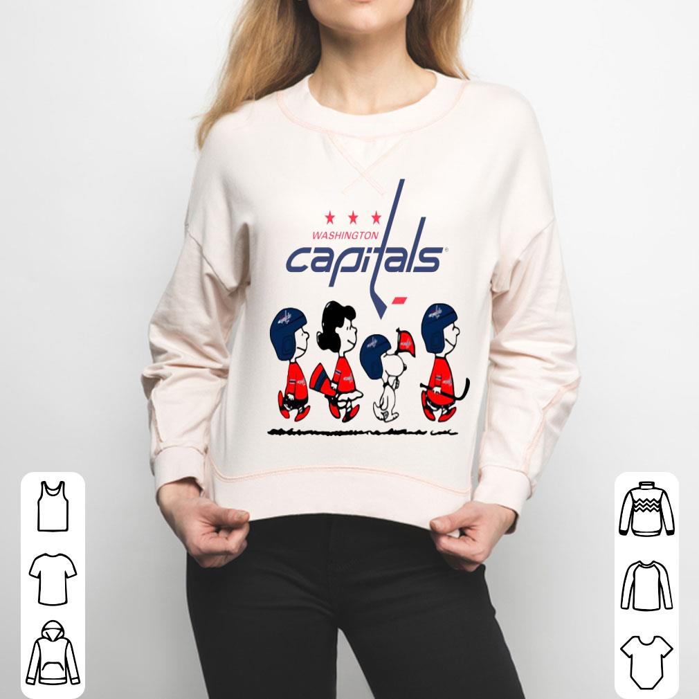 Peanuts Characters Washington Capitals So Cute Shirt